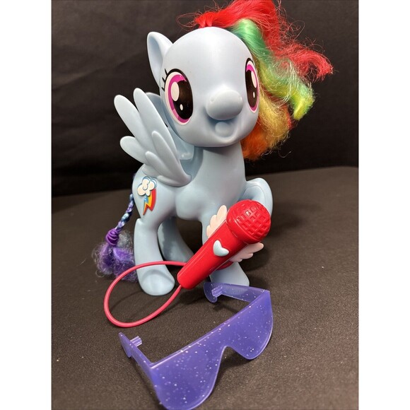 My Little Pony Singing Rainbow Dash Sing A Long Toy Tested & Working Hasbro 2017 - Picture 2 of 9